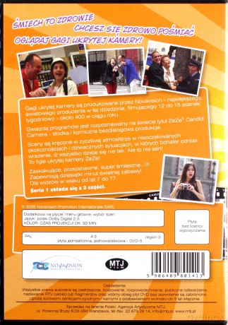 Ukryta kamera 1 [DVD]