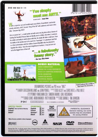 Antz (Mrówka Z) [DVD]
