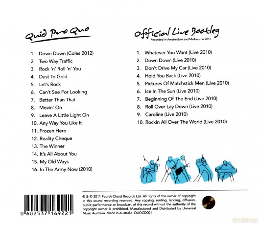Status Quo: Quid Pro Quo Limited Edition [2CD]