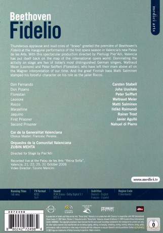 Beethoven: Fidelio [DVD]