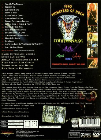 Whitesnake: Live At Donington 1990  [DVD]
