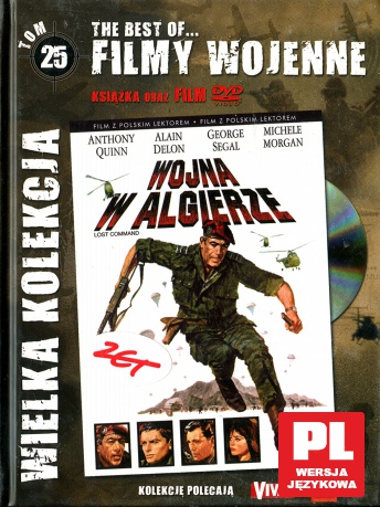 Wojna w Algierze (polski lektor) (The Best Of...Filmy Wojenne 25) [DVD]+[KSIĄŻKA]