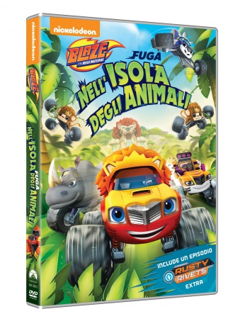 Blaze And The Mega Machines: Escape To The Animal Island (Blaze i Mega Maszyny) [DVD]