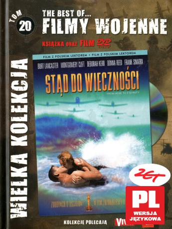 Stąd do wieczności (polski lektor) (The Best Of...Filmy Wojenne 20) [DVD]+[KSIĄŻKA]