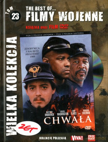 Chwała (polski lektor) (The Best Of...Filmy Wojenne 23) [DVD]+[KSIĄŻKA]