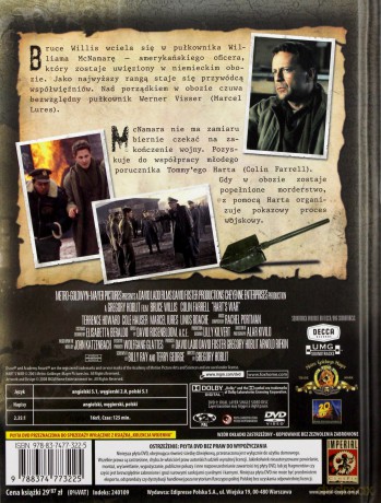 Wojna Harta (polski lektor) (The Best Of...Filmy Wojenne 12) (booklet) [DVD]