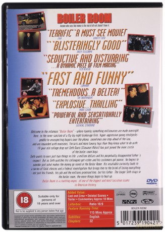 Boiler Room (Ryzyko) [DVD]