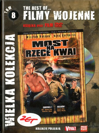Most na rzece Kwai (polski lektor) (The Best Of...Filmy Wojenne 08) (booklet) [DVD]