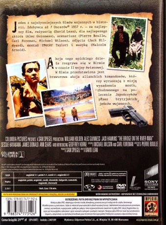 Most na rzece Kwai (polski lektor) (The Best Of...Filmy Wojenne 08) (booklet) [DVD]