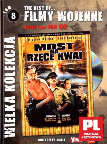 Most na rzece Kwai (polski lektor) (The Best Of...Filmy Wojenne 08) (booklet) [DVD]