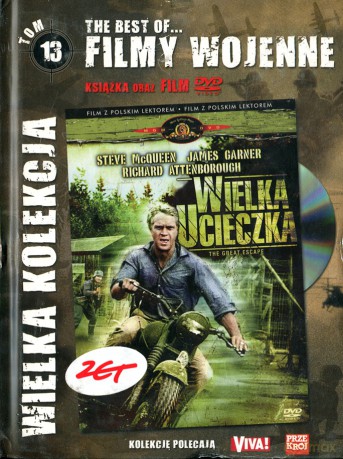 Wielka ucieczka (polski lektor) (The Best Of...Filmy Wojenne 13) (booklet) [DVD]