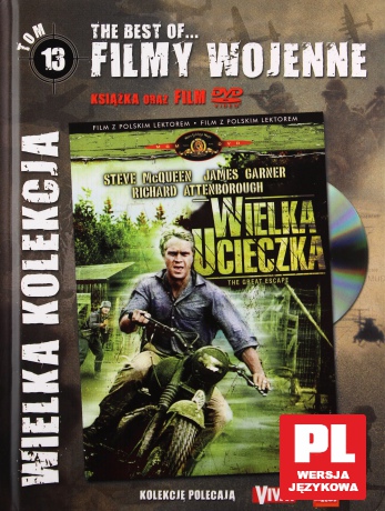 Wielka ucieczka (polski lektor) (The Best Of...Filmy Wojenne 13) (booklet) [DVD]