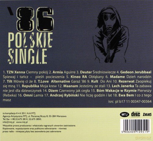 Polskie single 86 (digipack) [CD]