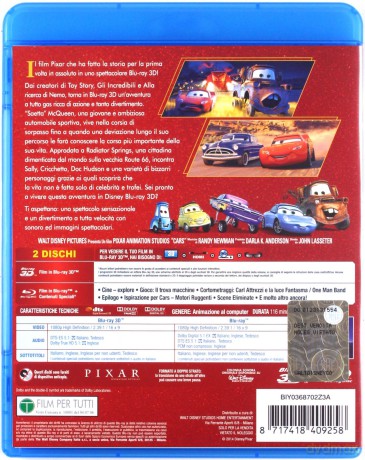 Cars (Auta) [2xBlu-Ray]
