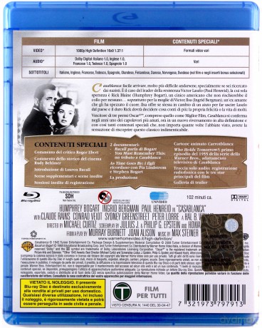 Casablanca [Blu-Ray]