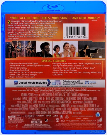 Charlie's Angels: Full Throttle (Aniołki Charliego 2: Zawrotna szybkość) [Blu-Ray]