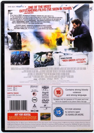 Children Of Men (Ludzkie dzieci) [DVD]