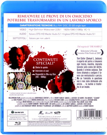 Cleaner (Ślady zbrodni) [Blu-Ray]