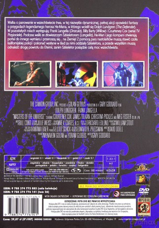 Władcy Wszechświata (Superbohaterowie) (booklet) [DVD]