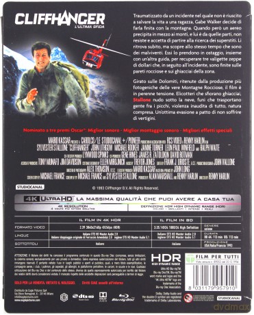 Cliffhanger (Na krawędzi) [Blu-Ray 4K]+[Blu-Ray]