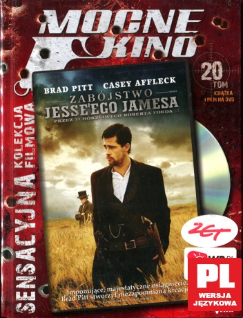 Zabójstwo Jesse'ego Jamesa przez tchórzliwego Roberta Forda (Mocne Kino 20) [DVD]+[KSIĄŻKA]