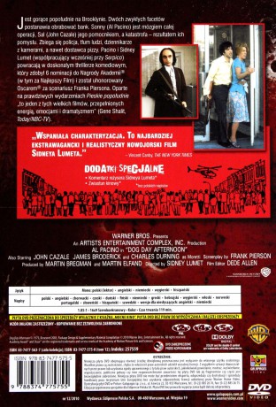 Pieskie popołudnie (Mocne Kino 12) (booklet) [DVD]