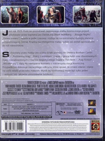 Planeta małp (Science Fiction The Best Of Nieziemska Kolekcja Filmowa) (booklet) [DVD]