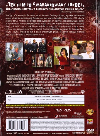 Ocean's 12: Dogrywka (Mocne Kino 15) (booklet) [DVD]
