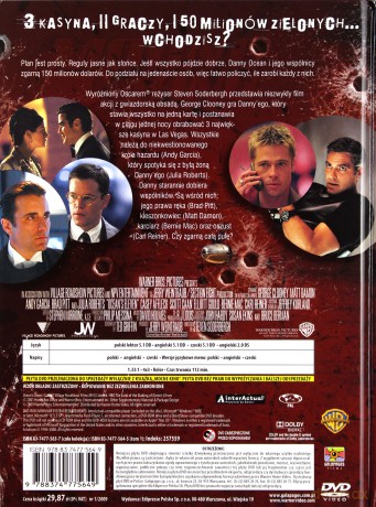 Ocean's 11: Ryzykowna gra (2001) (Mocne Kino 03) (booklet) [DVD]