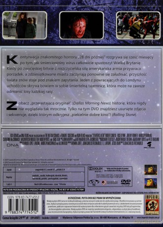 28 tygodni później (Science Fiction The Best Of Nieziemska Kolekcja Filmowa) (booklet) [DVD]