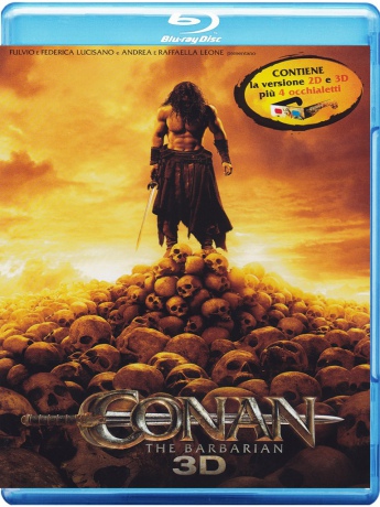 Conan The Barbarian (Conan Barbarzyńca) [Blu-Ray 3D]+[Blu-Ray]