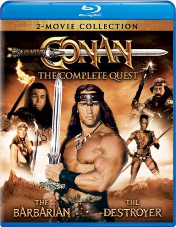 Conan: The Complete Quest (Conan Barbarzyńca / Conan Niszczyciel) [2xBlu-Ray]