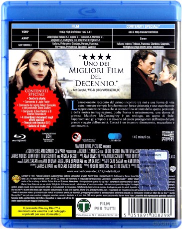 Contact (Kontakt) [Blu-Ray]