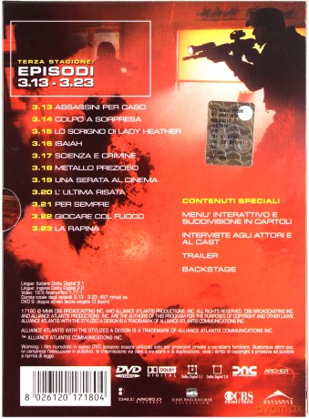 CSI: Crime Scene Investigation - Season 03 (Eps 13-23) (CSI: Kryminalne zagadki Las Vegas - Sezon 03 (Odc/ 13-23)) [9DVD]