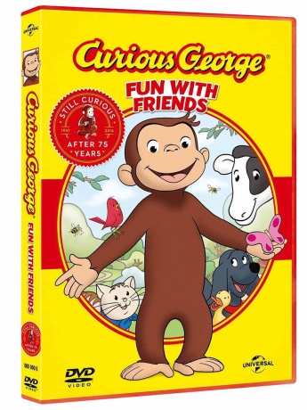 Curious George - Amici E Risate (Ciekawski George) [DVD]