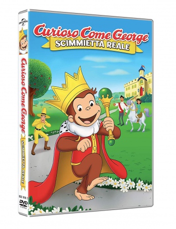 Curious George - Royal Monkey (Ciekawski George) [DVD]