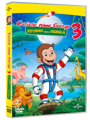 Curious George 3: Back to the Jungle (Ciekawski George 3) [DVD]