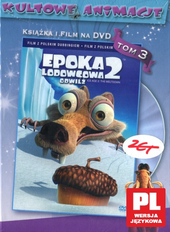 Kultowe Animacje 03: Epoka lodowcowa 2: Odwilż (booklet) [DVD]