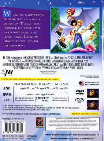 Kultowe Animacje 17: Dolina paproci (booklet) [DVD]
