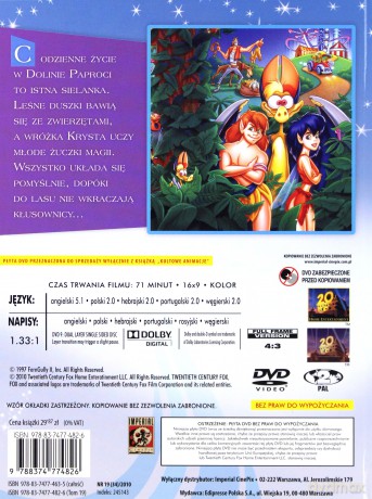 Kultowe Animacje 19: Dolina paproci 2 (booklet) [DVD]