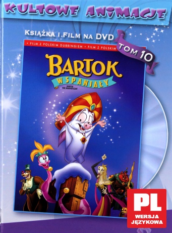 Kultowe Animacje 10: Bartok Wspaniały (booklet) [DVD]