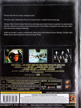 Obcy. 8 pasażer Nostromo (Science Fiction The Best Of Nieziemska Kolekcja Filmowa) (booklet) [DVD]