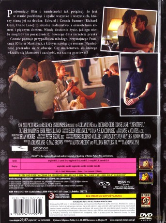 Niewierna (polski lektor) (Najpiękniejsze Filmy o Miłości 26) (booklet) [DVD]