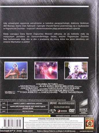 Pogromcy duchów (The Best of Science Fiction II) [DVD]+[Książka]