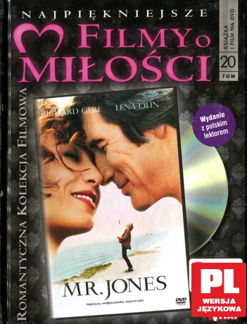 Mr. Jones [DVD] (Najpiękniejsze Filmy o Miłości 20) (booklet) [DVD]