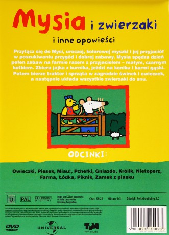 Mysia i zwierzaki [DVD]