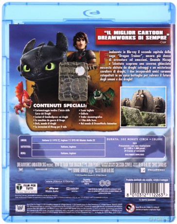 Jak wytresować smoka 2 [Blu-Ray]