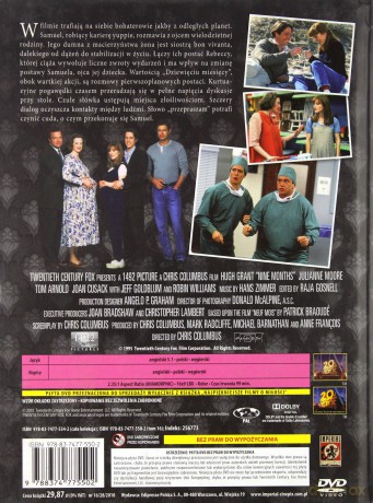 Dziewięć miesięcy (Najpiękniejsze Filmy o Miłości 16) (booklet) [DVD]