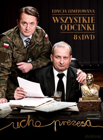 Ucho prezesa. Wszystkie odcinki (edycja limitowana) [8DVD]