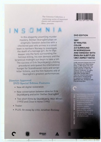 Insomnia (Bezsenność) [DVD]